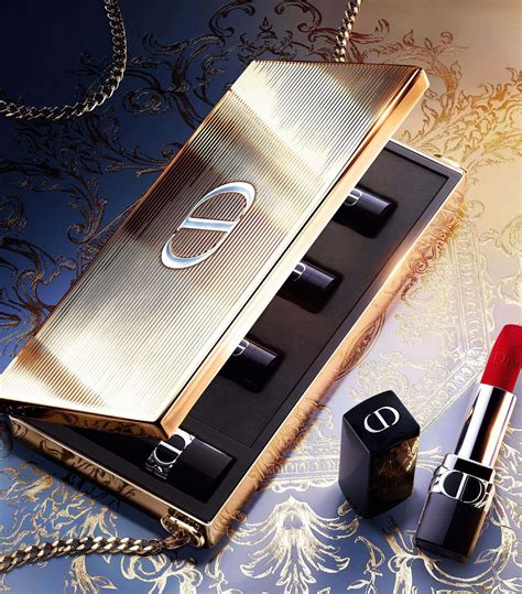 dior lipstick clutch gold